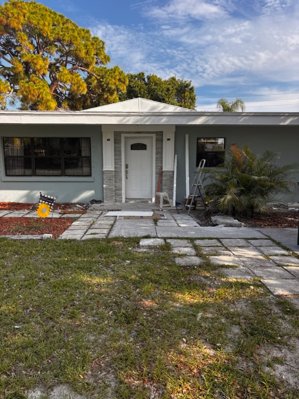 Front exterior and entrance of the Paradise Recovery Housing men's residence
